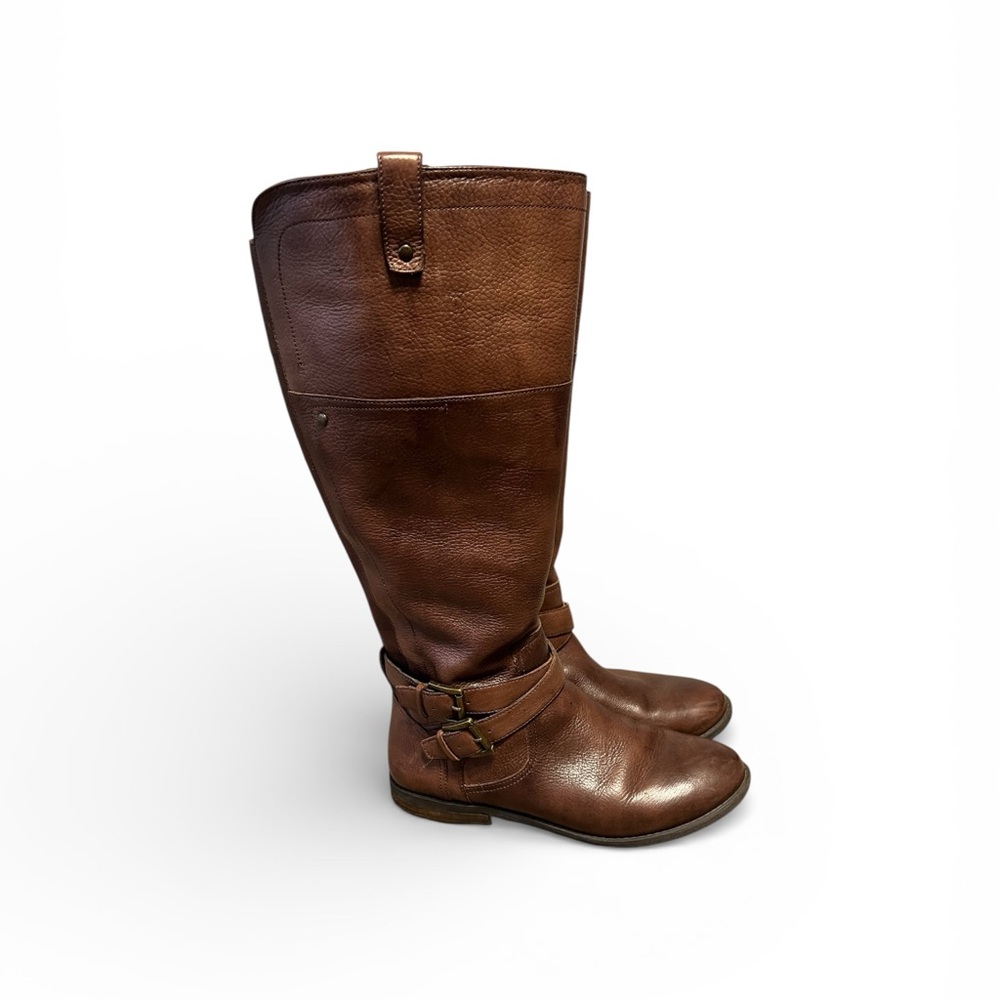 Marc Fisher Brown Wide Calf Knee-High Boots size 7.5 - Picture 3 of 16